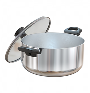 WALTON 26cm Vibrant Casserole with Glass Lid | WCW-CGV26 | Official Walton Cookware