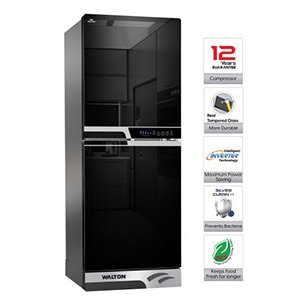 Walton 312 Litter Smart Fridge | WFE-3A2-GDEN-DD (Inverter) | Official Walton Refrigerator