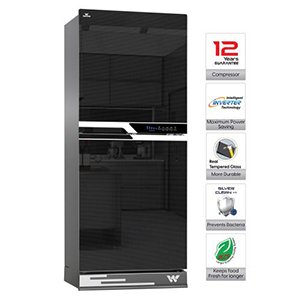 Walton 307 Litter Fridge | WFC-3X7-GDEH-DD (Inverter) | Official Walton Fridge